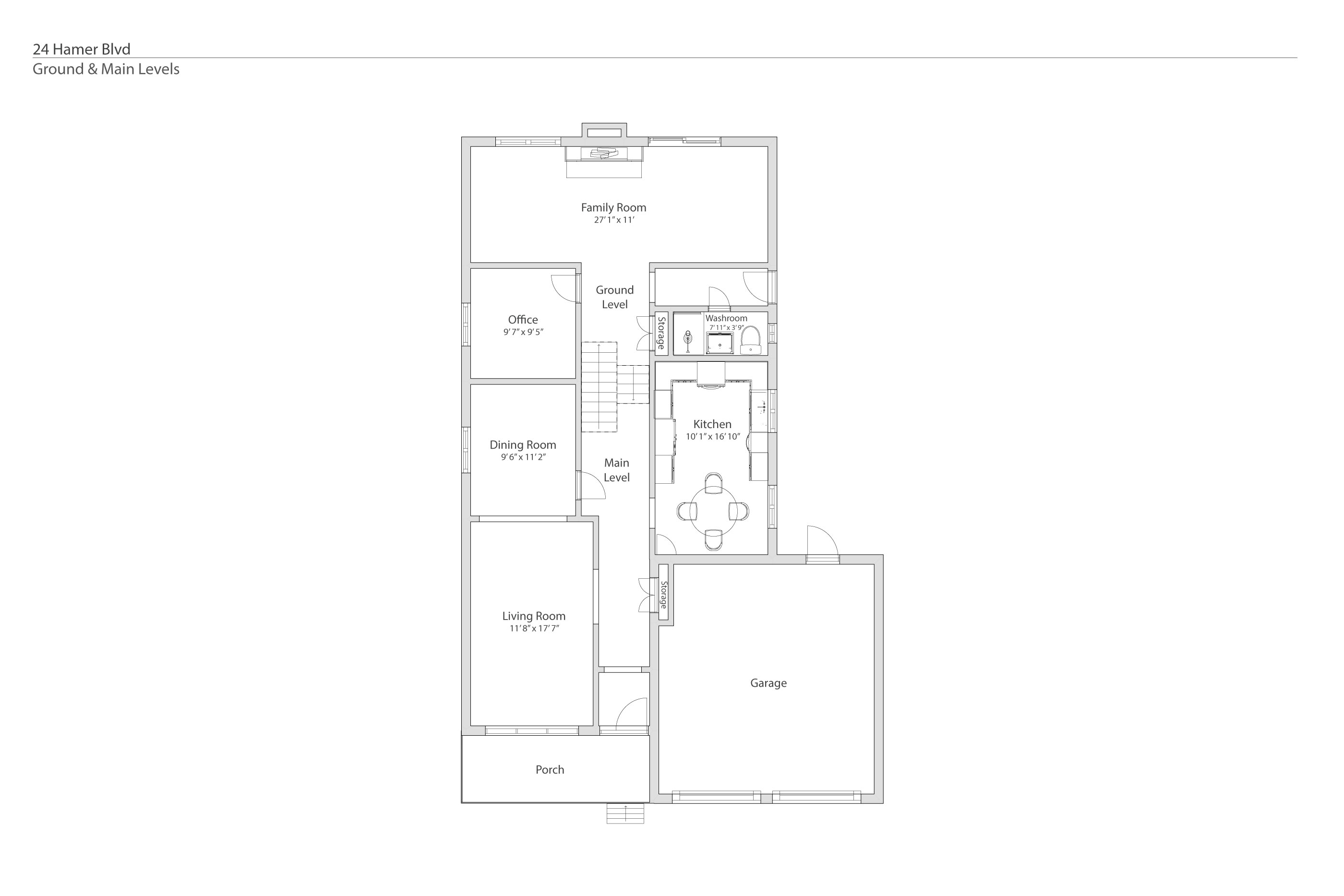 Ground & Main Levels