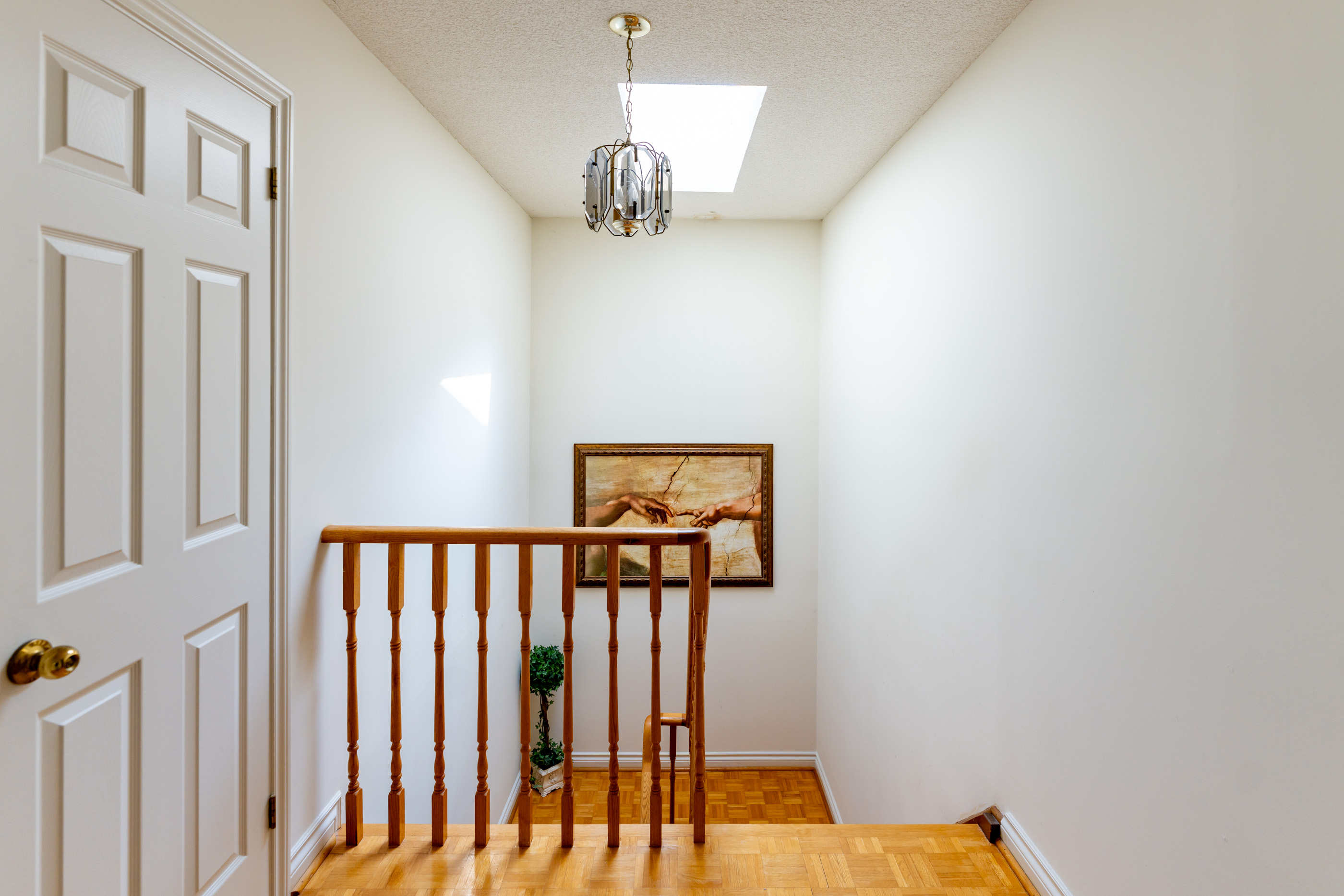 Skylight Over Staircase